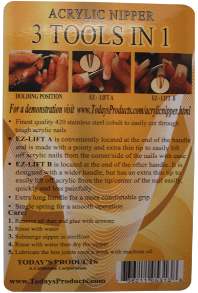 Ez_lift Acrylic Nipper
