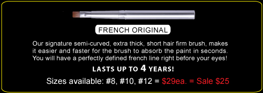 French Original  thicker hair more firm
