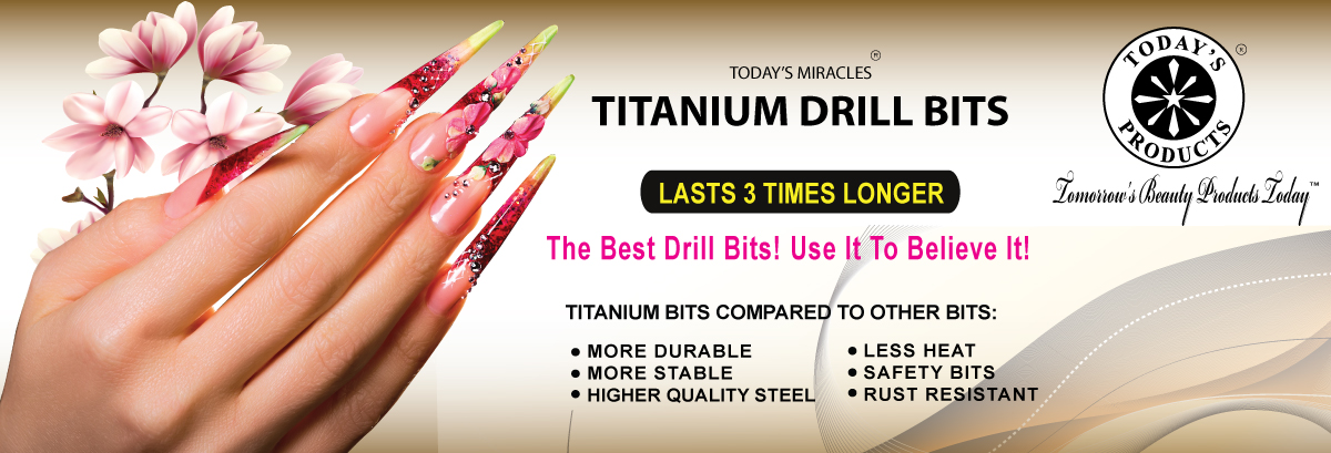Pink /& white Express 3//32/" Titanium Drill bit 2x
